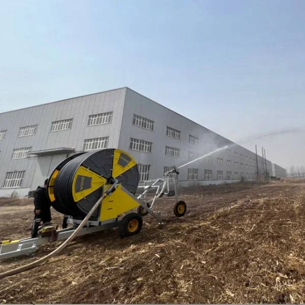 Direct export high efficiency hose reel irrigation machines with 300m pipe