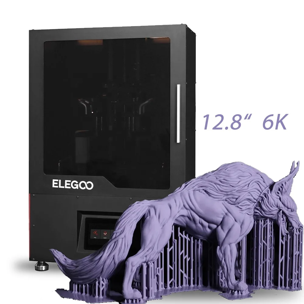 Elegoo Jupiter Resin 3D Printer with 12.8 6k MONO LCD Monitor