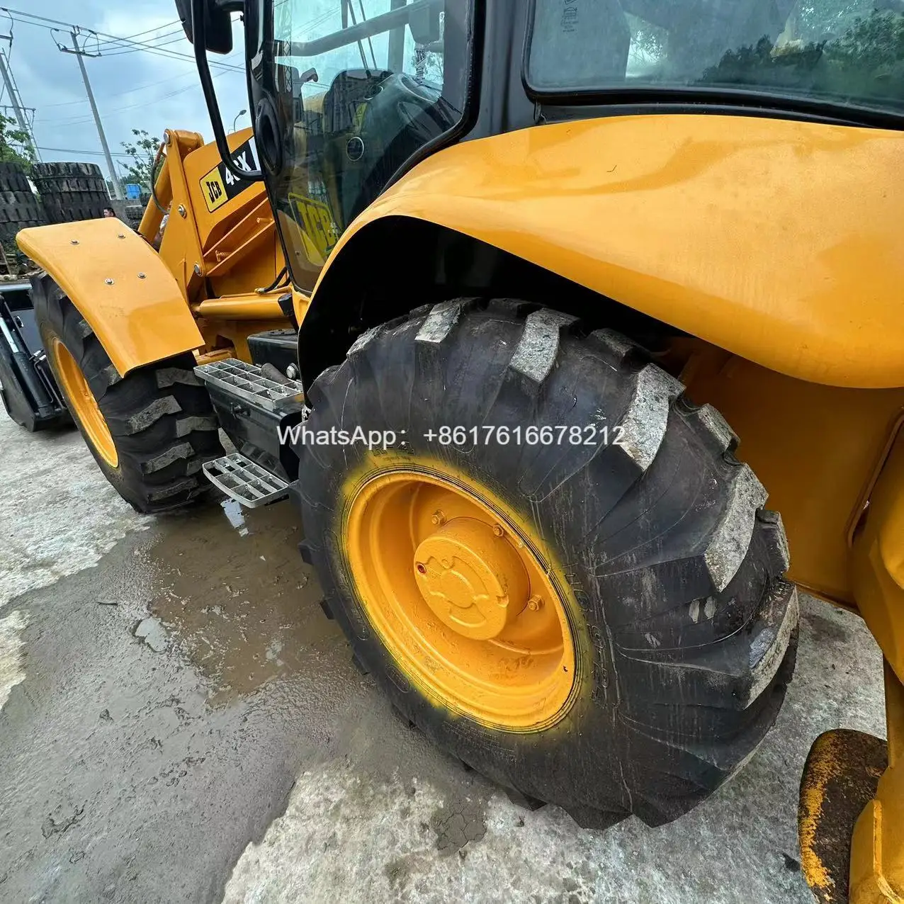 For Sale Used Jcb 4cx Backhoe Loader With 100 Hp. Its In Good