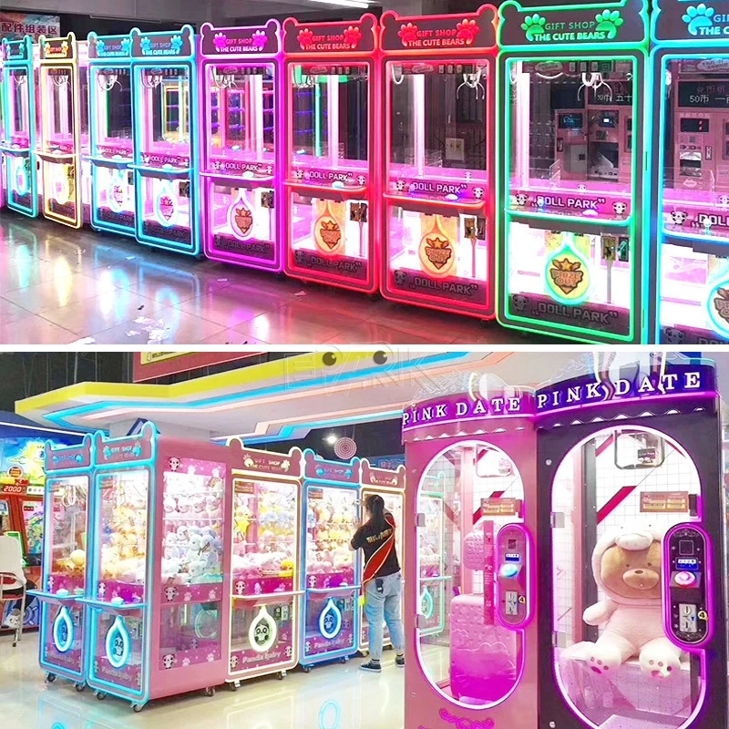 Cheap Amusement Park Coin Operated Game Machine Toy Vending Arcade Claw ...