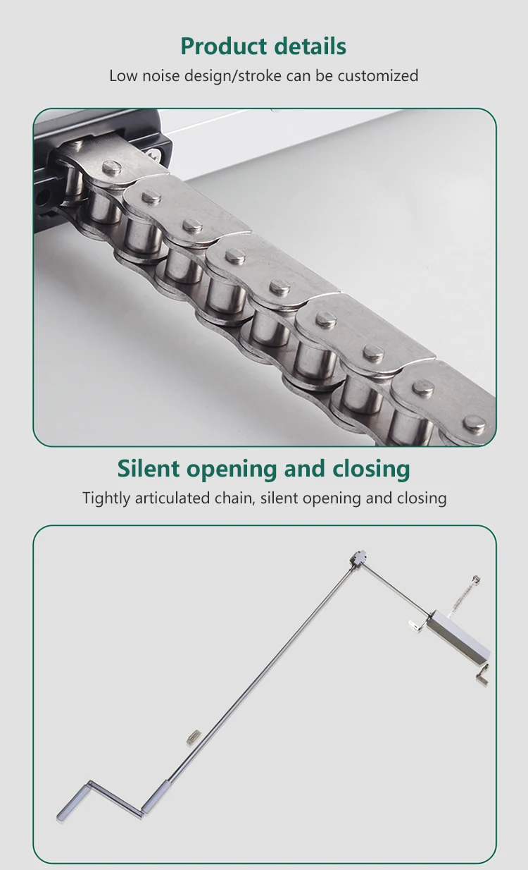 Manual Casement Window Overhanging Rocker Window Opener Hand Crank