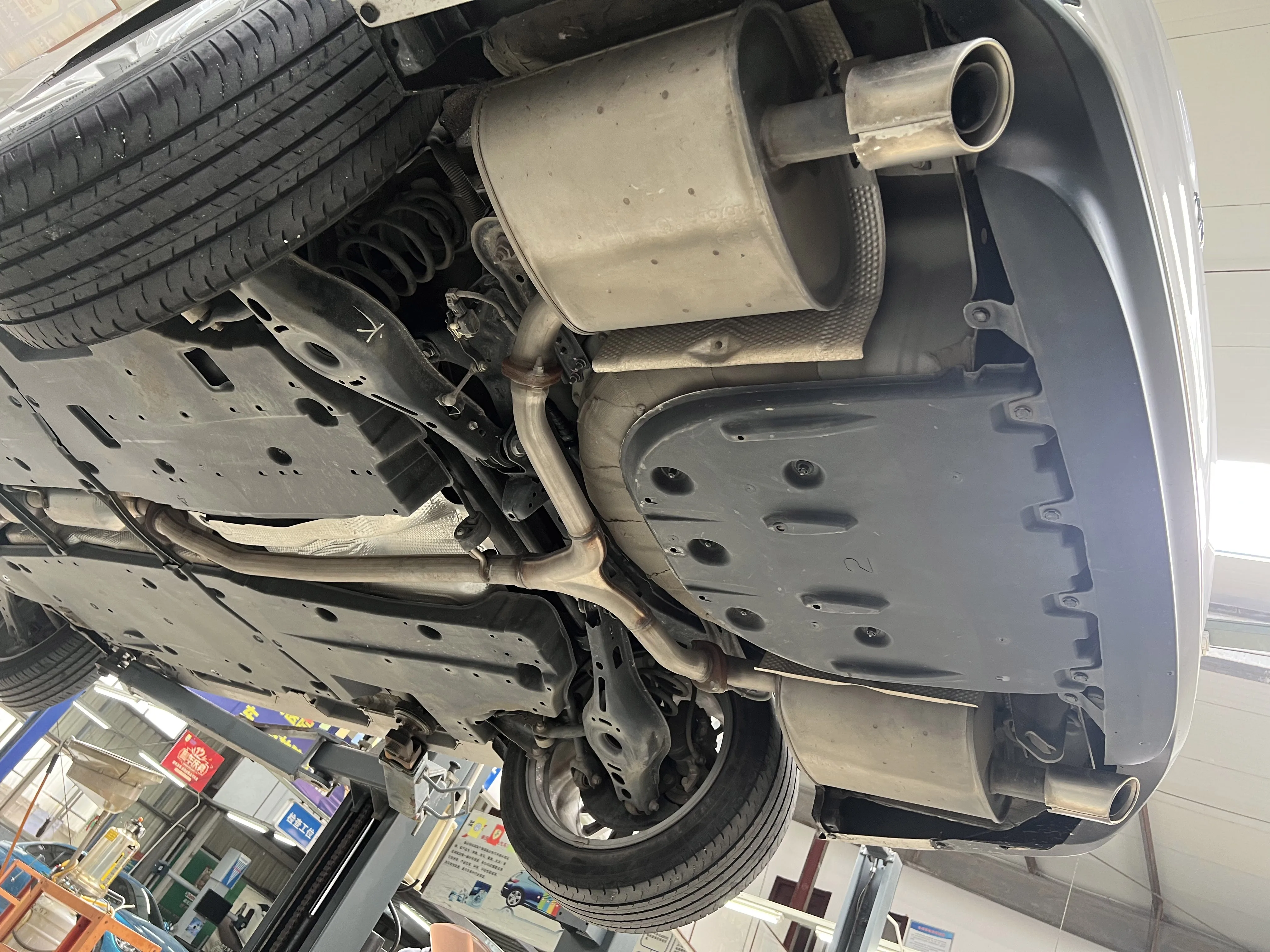 Factory Direct Sales Cheap for 2018- Camry Exhaust System Rear Muffler Single Outlet to Dual Outlet Exhaust