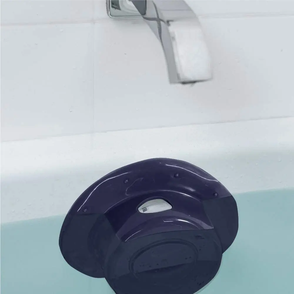 Bathtub Overflow Drain Cover Suction Cup Seal Stopper Covers Add Inches Of Water For Deeper Bath
