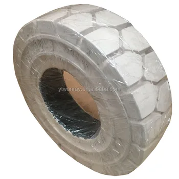 Non marking white color forklift three layers 7.00-15 29*8-15 28*8-15 solid tire for sale