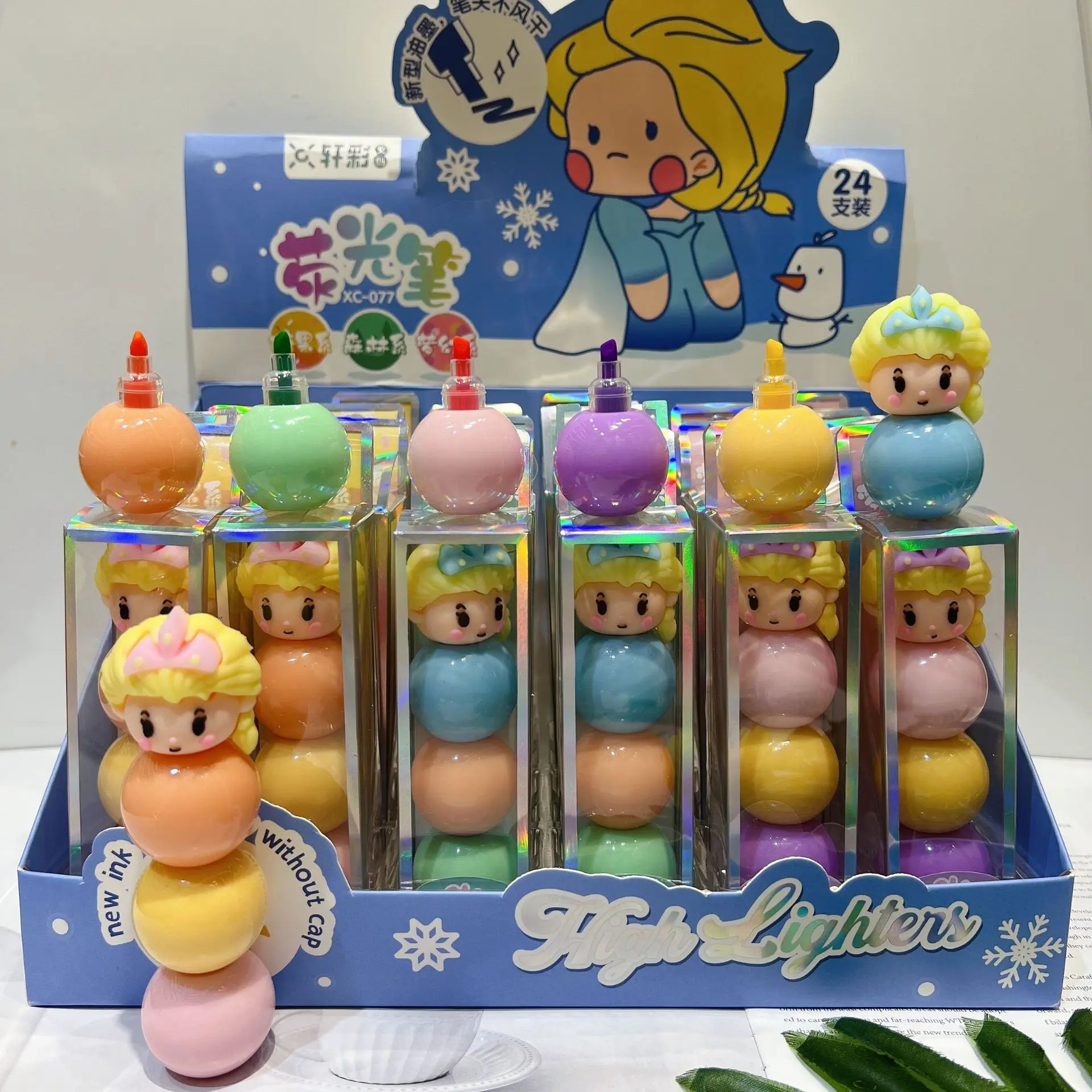 Economical Custom Highlighters Colorful Highlight On Paper School Markershighlighter Pen