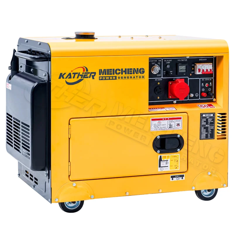 60hz diesel soundproof generators-5