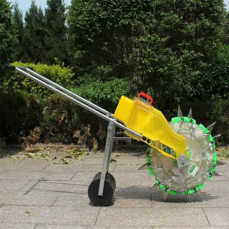 Agriculture Equipment Tools Seeders & Transplanters Hand Manual Push Corn Seeder Planter Machines Are Used on Farms and Gardens