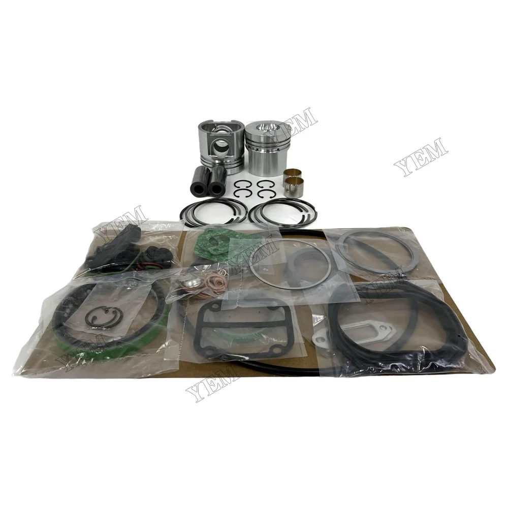 Rebuild Kit With Piston Ring Cylinder Gaskets Piston Fit for Deutz F2L511 Engine Parts 4