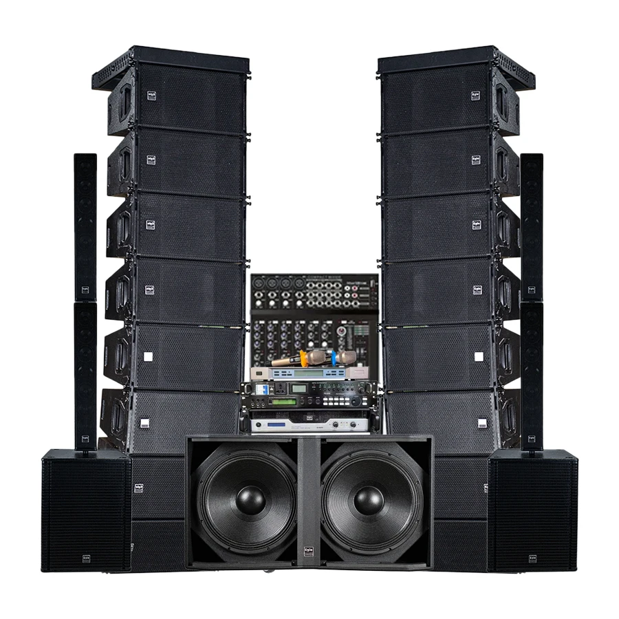 Best Portable Full Setup Dj Sound Speaker System Pa System Line Array