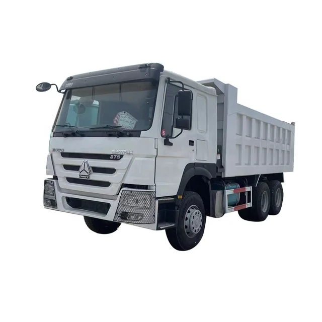 Used SINOTRUK  HOWO High Quality Heavy Duty  375HP  6X4 Dump Trucks  Tipper Truck With Good Condition for sale