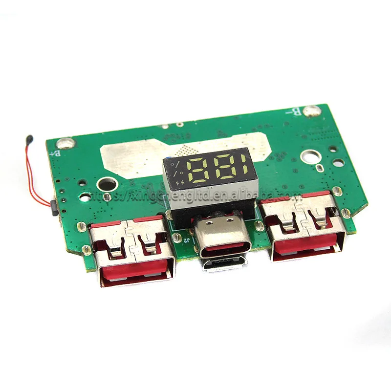QC4.0 PD Two-way Fast Charging Circuit Board Mobile Power Chip SW6201 Charging Bank PCB Module