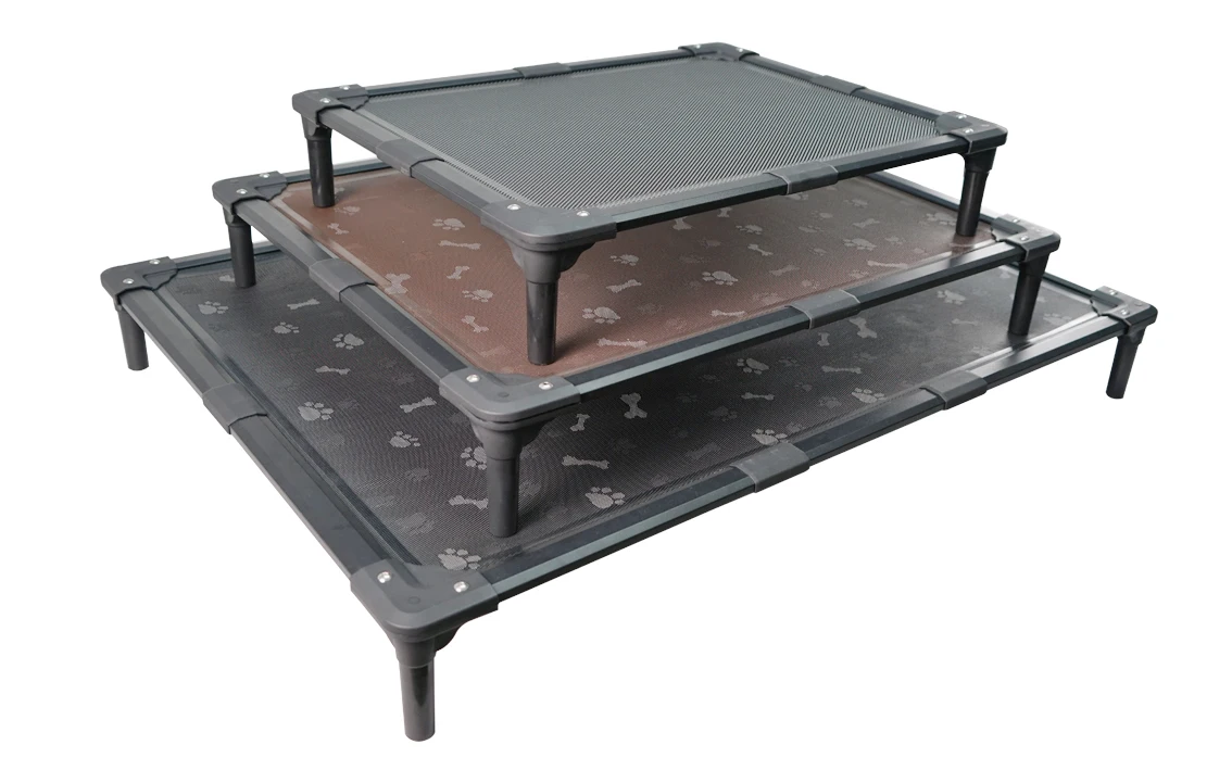 Elevated Dog Bed Portable Raised Dog Bed Off The Floor Easy To Clean