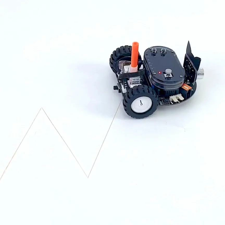 WeeeCore Bot AIOT Programmable Educational Robot Kit Voice Control Science Learning STEM Education Draw Robot Scratch Python