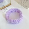 Fascia per capelli viola