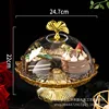 จานผลไม้พร้อมฝาปิด 24.7ซม
