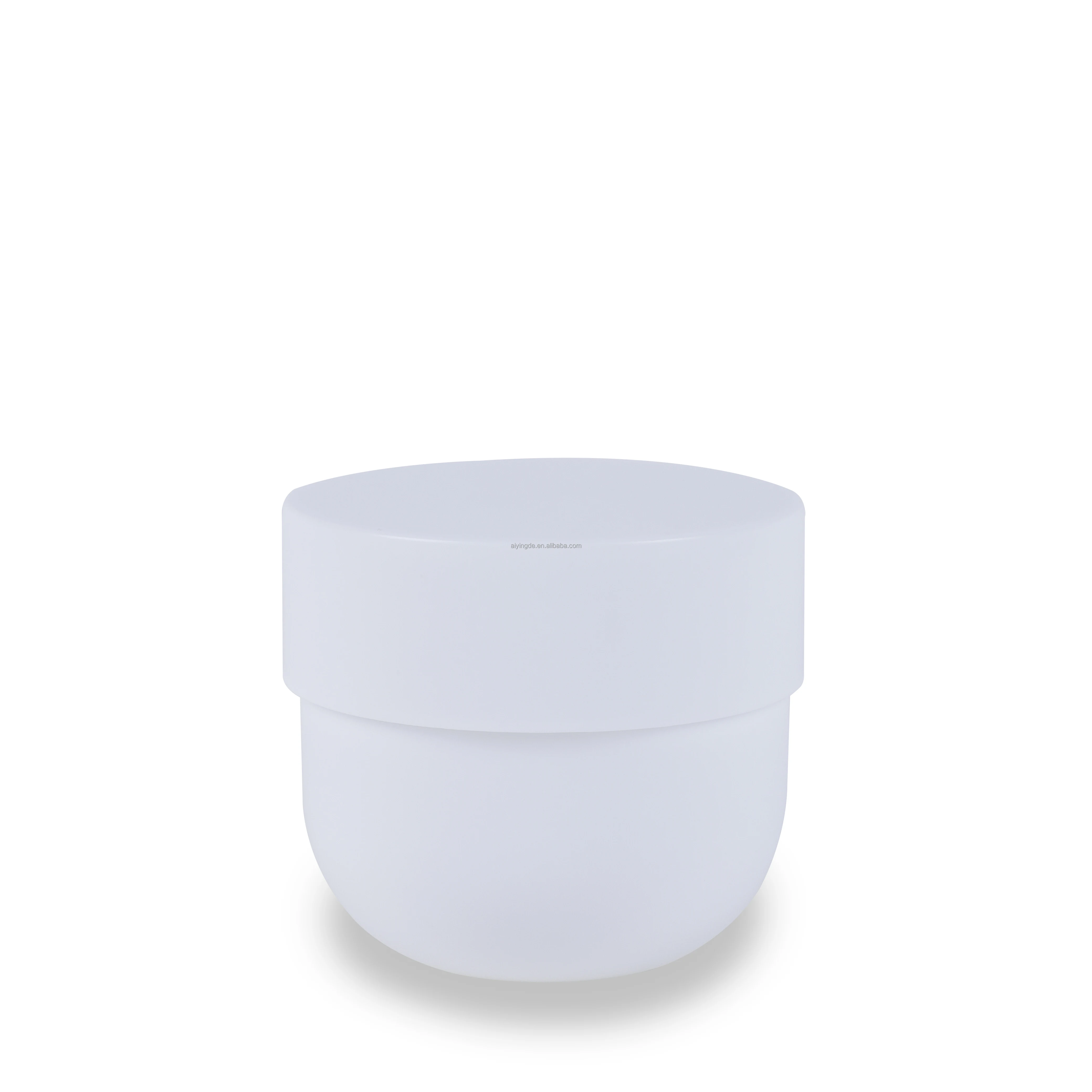 150ml 200ml Frosted Cosmetic Jar Plastic PP Empty Ice Cream Body Scrub Jars Facial Cleanser Containers