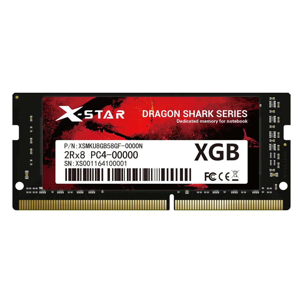 X-Star ddr4 sodimm PC4-19200 laptop 8gb ram