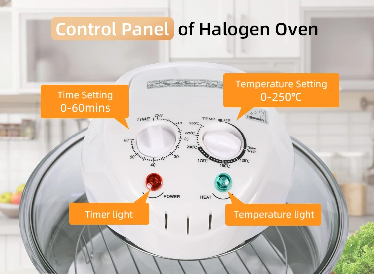 Halogen Infrared Tabletop Oven Convection Countertop Air Fryer See ...