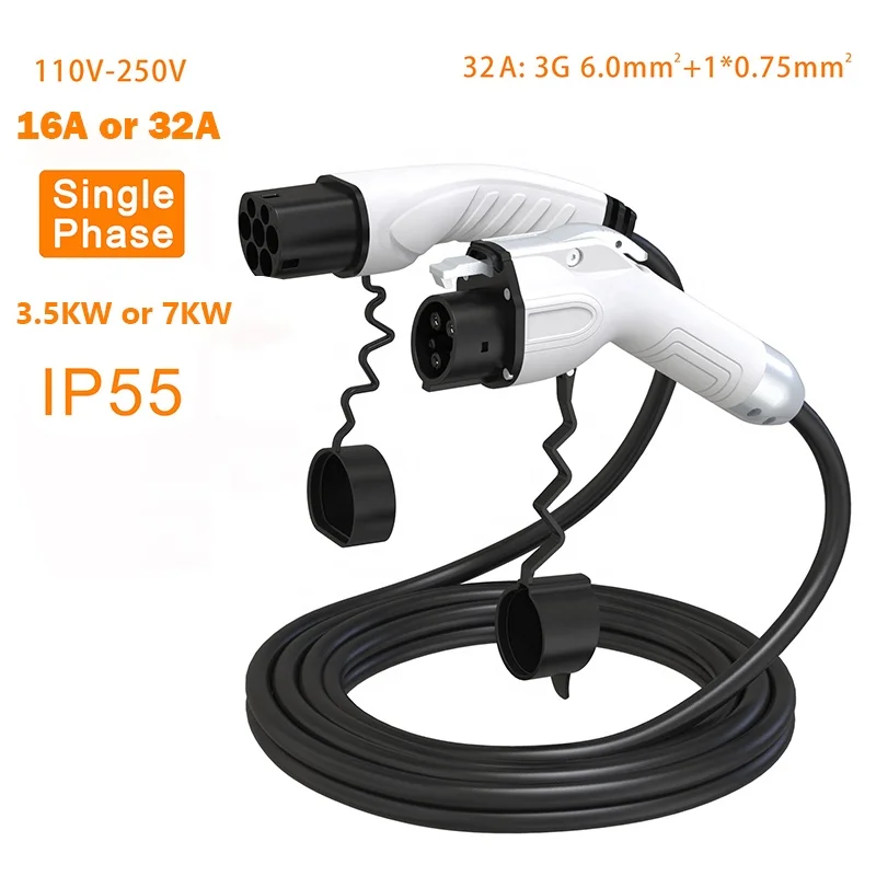 110V-240V SAE J1772電気自動車 EV充電ケーブル 電気自動車 充電