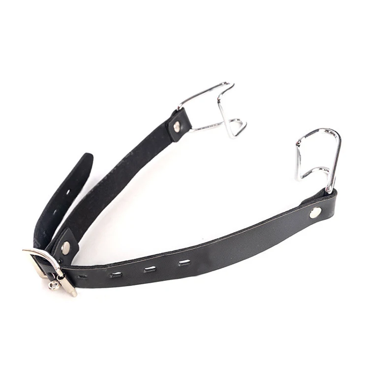 BDSM Sex Restraints Metal Open Mouth Gag Harness Gag Spreader Claw Hook  Force Gags for Women Erotic Oral Sex Toys