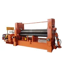 3 Rolls Plate Mechanical Cone Roll Steel Machine Plate Rolling Bending Machine with Remote Control for sale