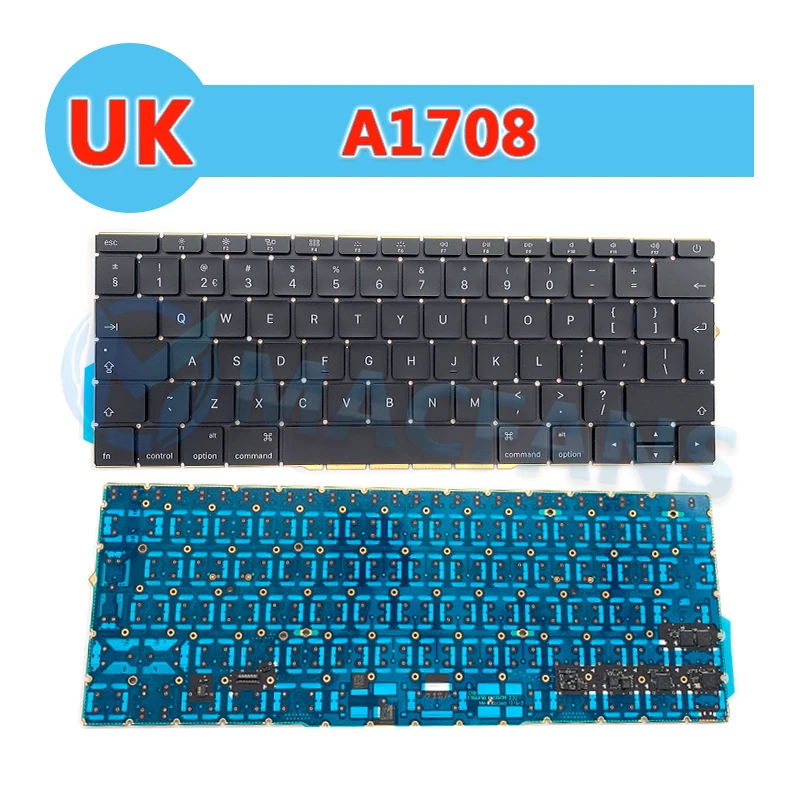 Original A1706/A1708 UK Keyboard for Macbook Pro Retina 15