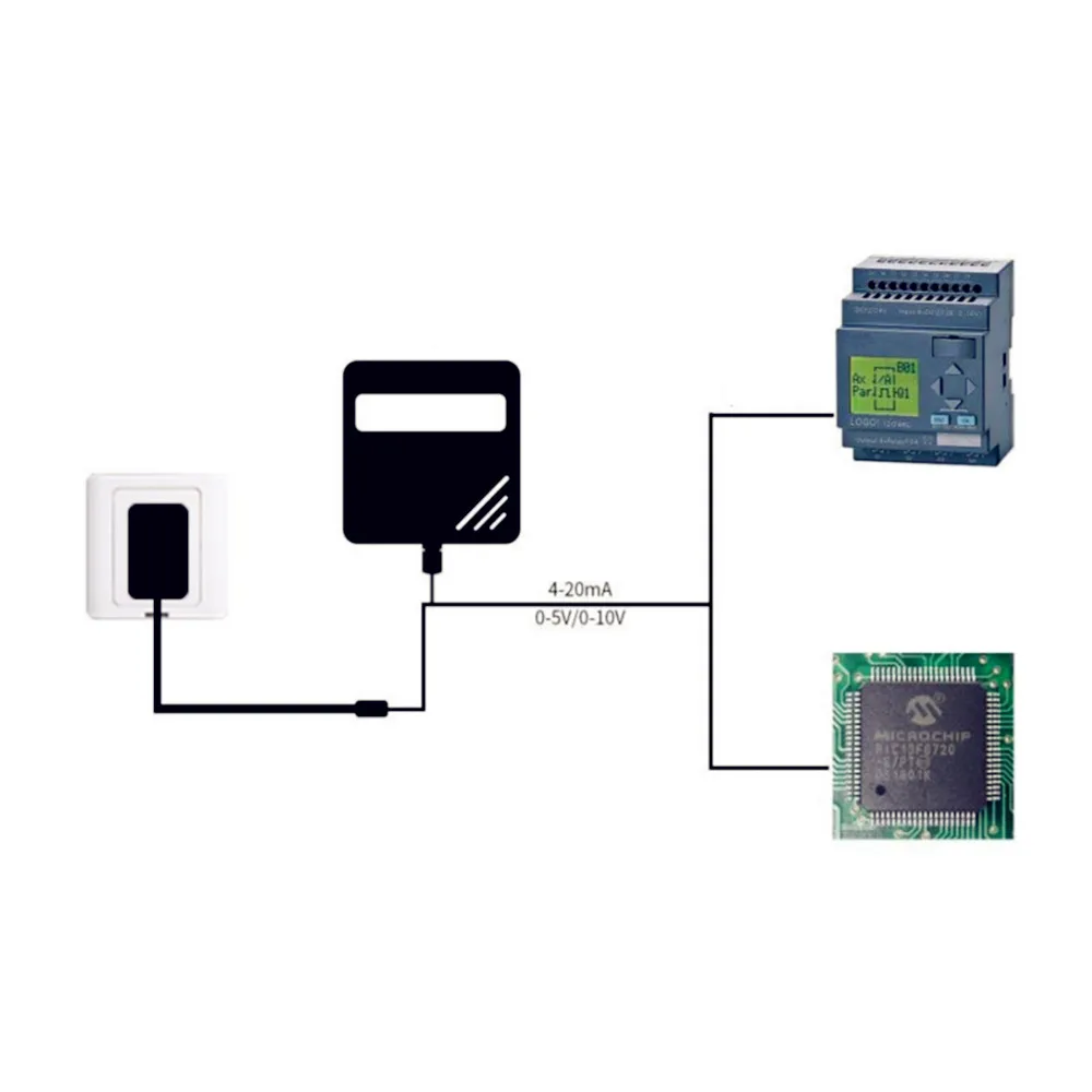 Taidacent Industrial RS485 Modbus 4-20 мА 0-5 В/10 в, атмосферный датчик давления воздуха с высотомером и барометром
