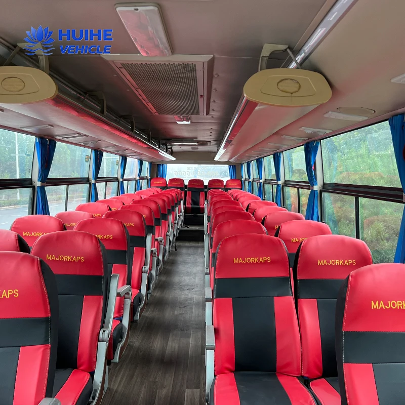 Luxury Coach Bus RHD LHD 50 Passenger Bus Low Floor City Bus for Sale