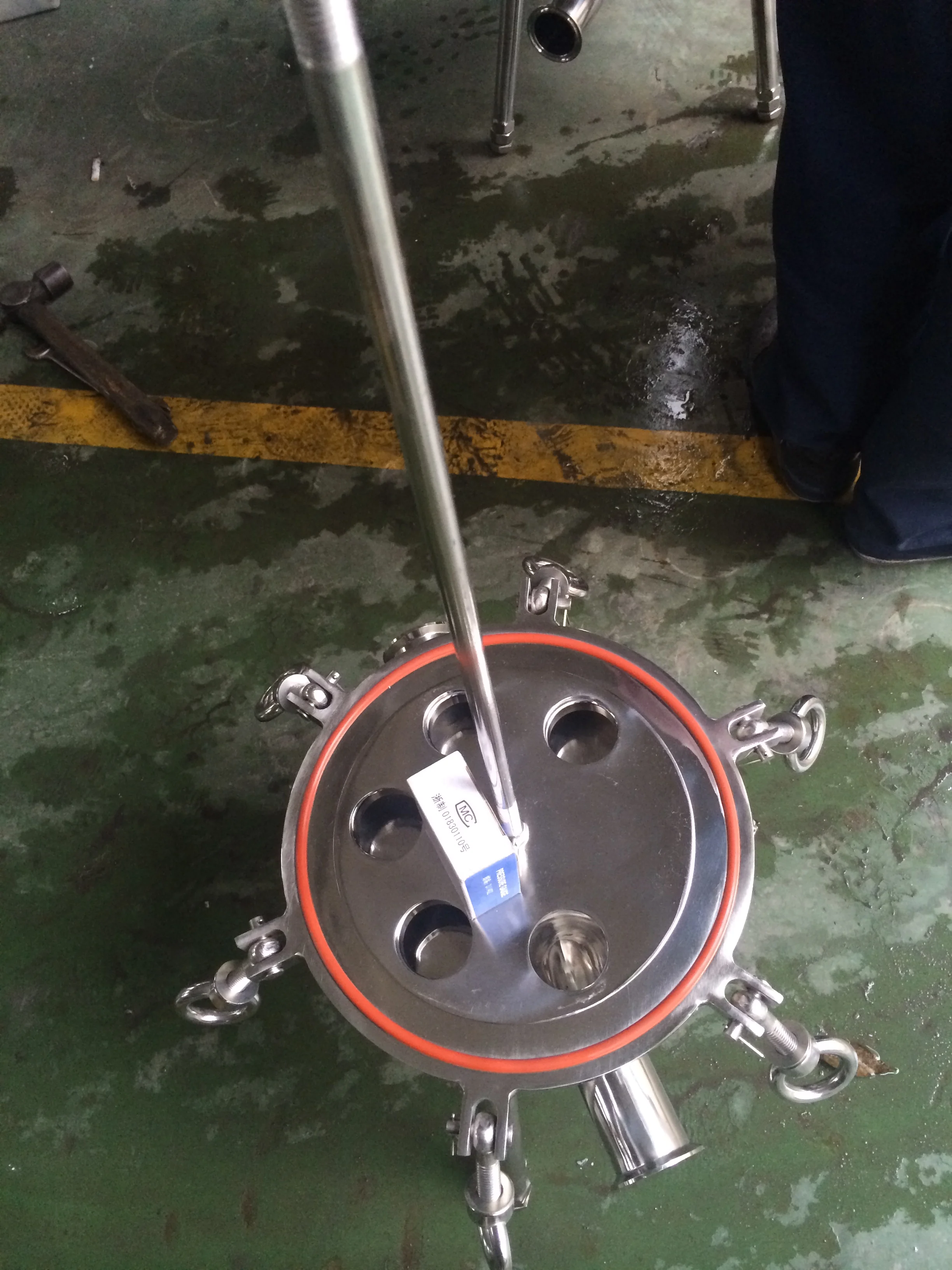 
 Мембрана фильтра сердечника из нержавеющей стали для напитков, молока, вина, пива, картридж 10 дюймов, корпус фильтра  