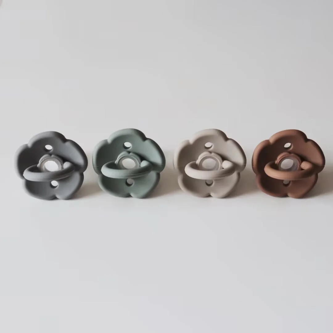 Wholesale Bpa Free Durable Flower Shaped Nipple Toy Silicone Baby ...