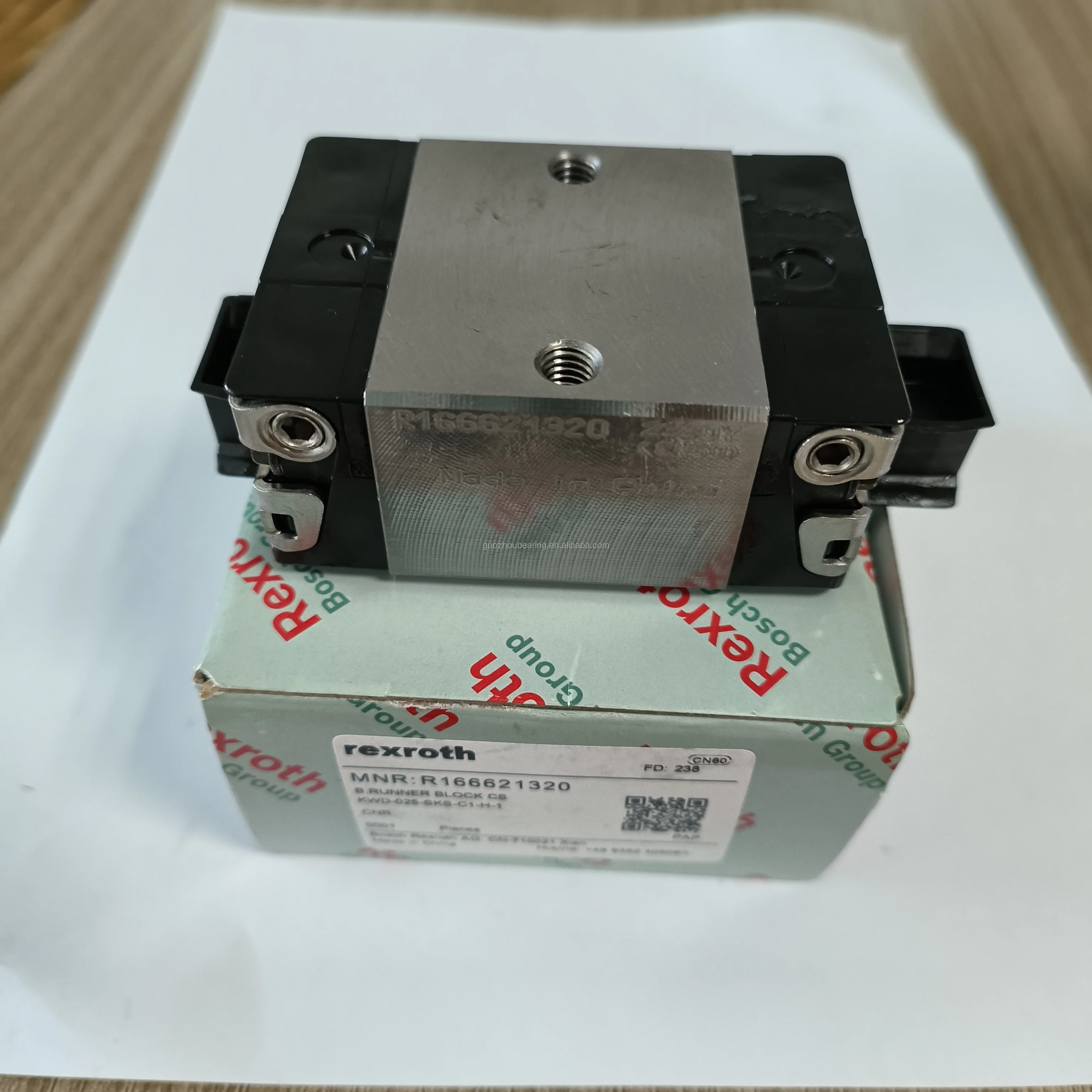Rexroth Linear Guide Rail Runner Block R166681420 R 166681420