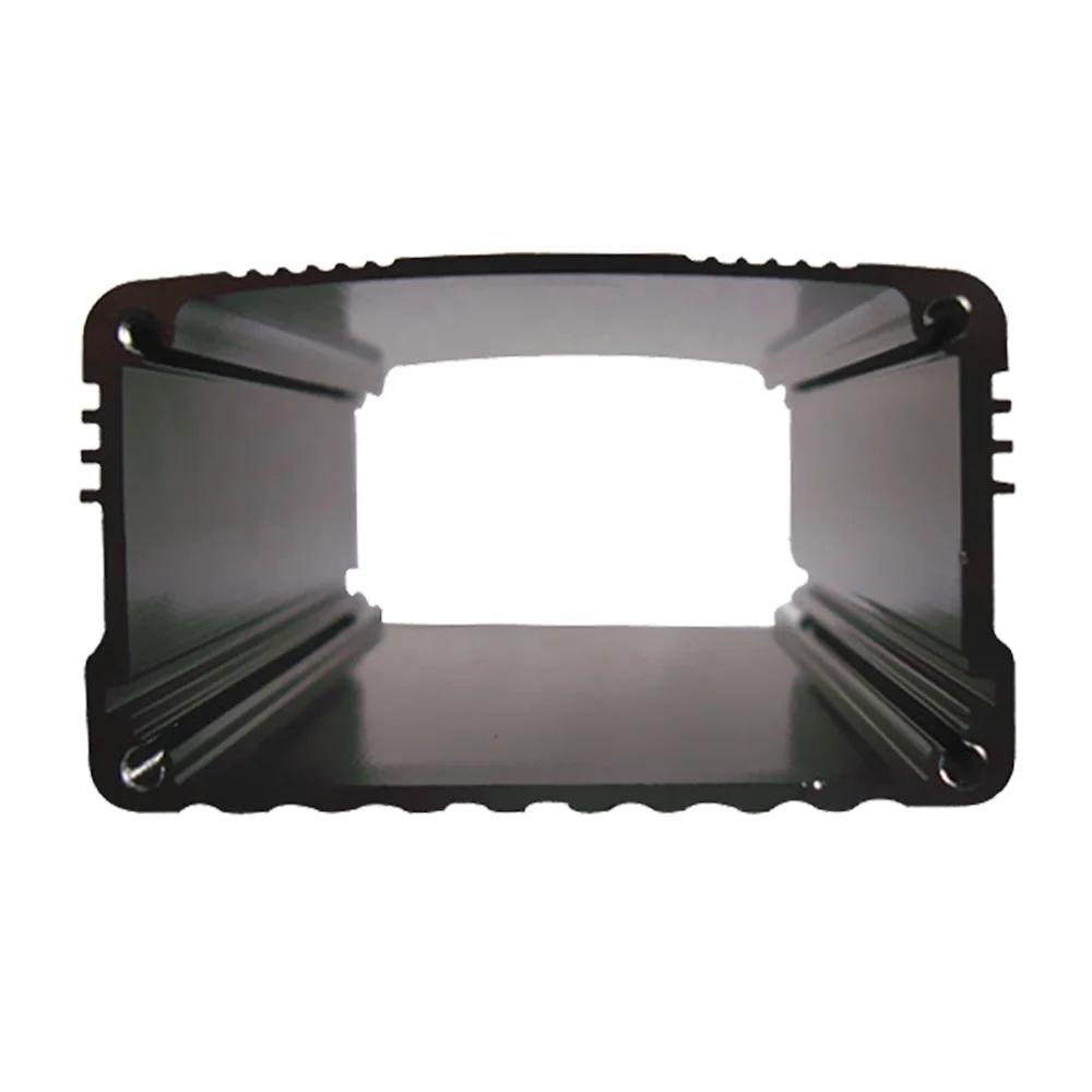 Electronic Shell Prototype Extruded Aluminum Electronic Enclosure/ Aluminum Extrusion Enclosure PCB Housing Box 63*38mm