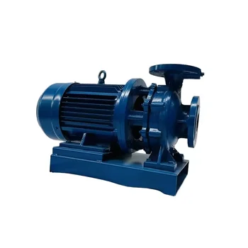 Horizontal water pump for cooling water circulation and pressurization of hot and cold water