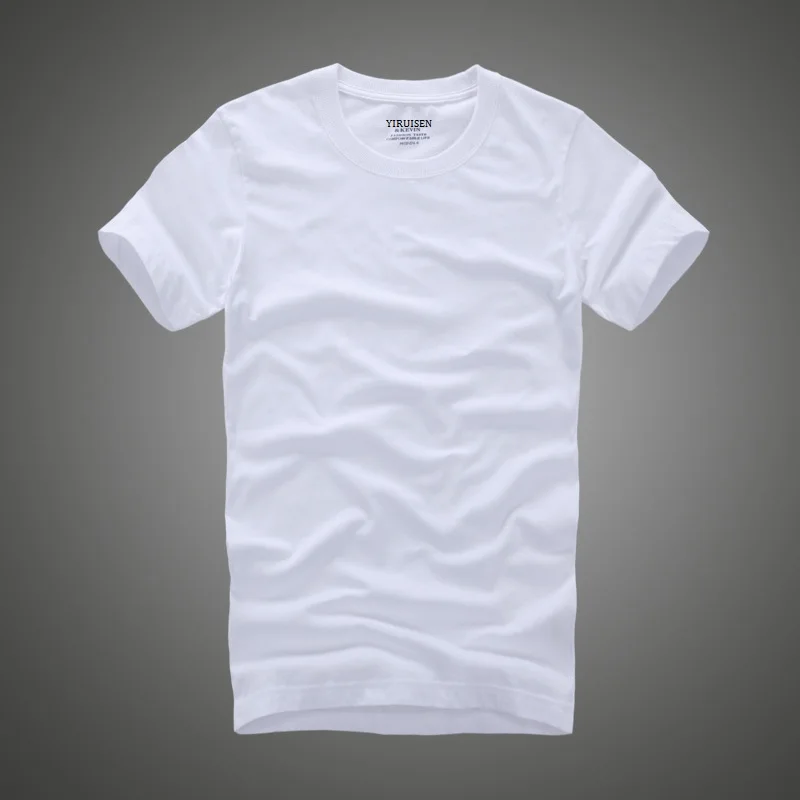 Camiseta 100% De Algodón Para Hombre,Camisa De Corta Con Cuello Redondo De Color Sólido,Alta - Buy Camisetas,La Ropa De Los Hombres,Camisetas Baratas Product on Alibaba.com