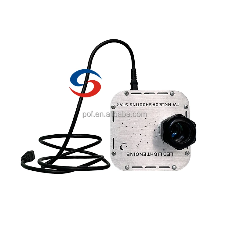 27W Star Ceiling Light with APP Control - Twinkle Projector & Fiber Optic Engine for Galaxy Effect