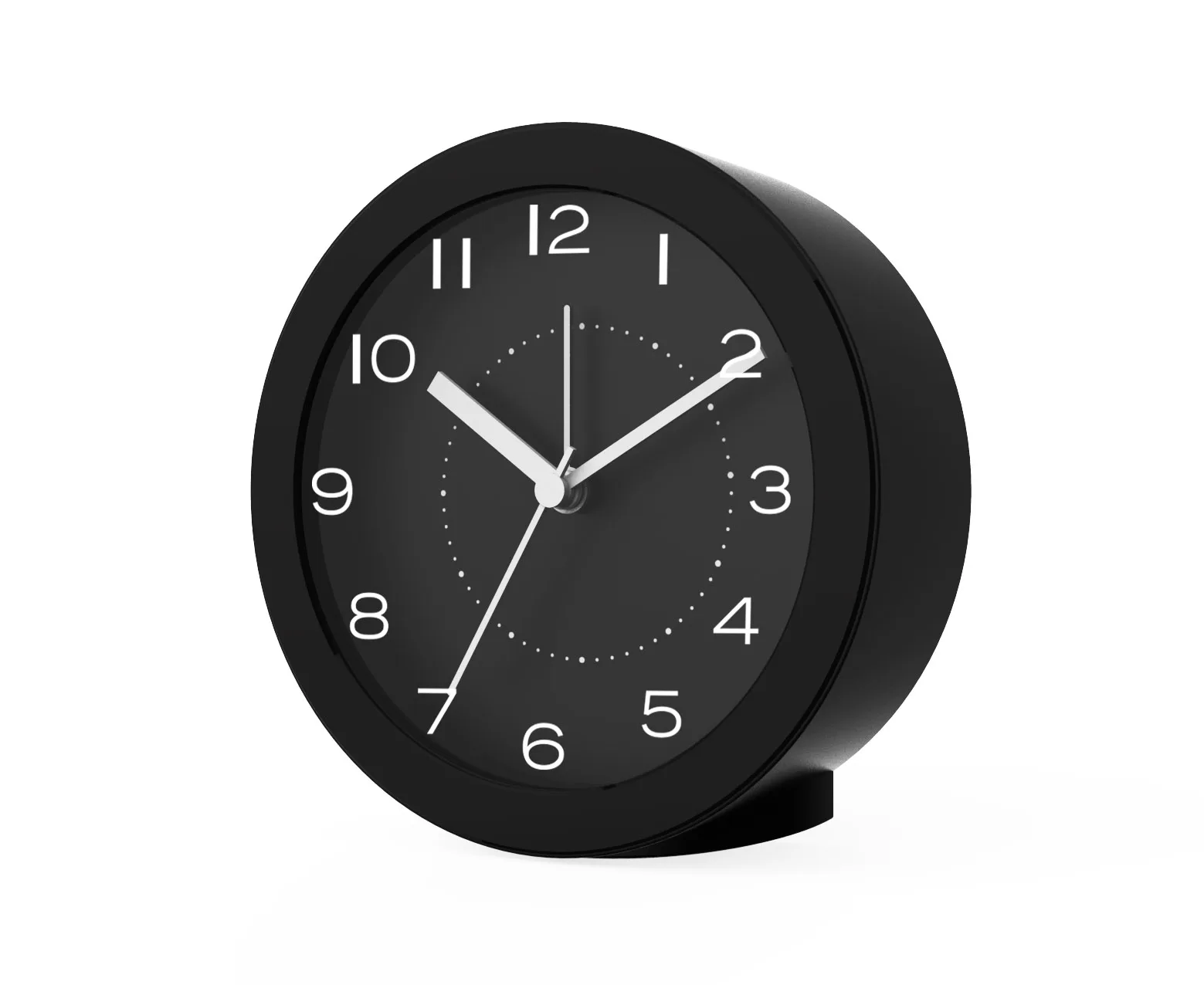Wholesale Custom Quartz Time Snooze Backlight Classic Round Desktop Table Analog Alarm Clock