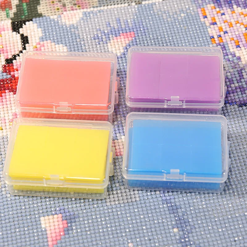 New Design 5d Diamond Painting Clay Wax 2 Cm Colored Square Diamond ...