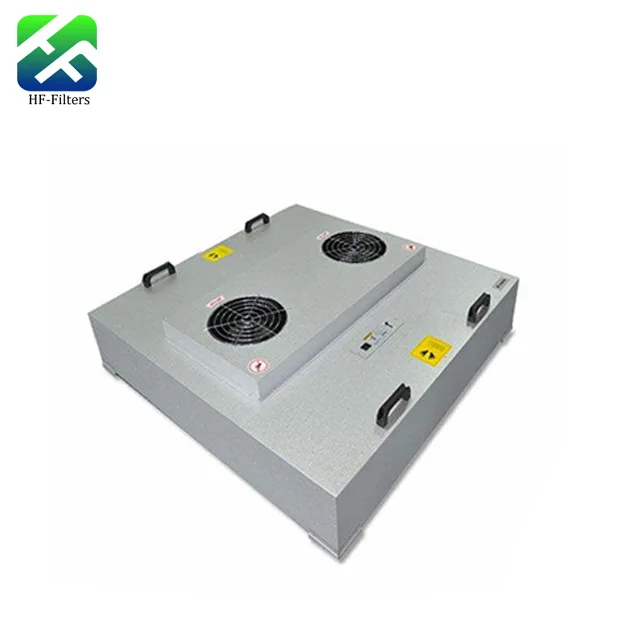 DC AC  Clean Room Ceiling HEPA Box Fan with Hepa Filter ULPA HEPA H14 Laminar Flow Hood Fan Filter Unit
