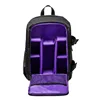Black with purple