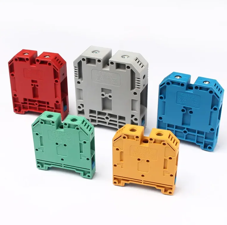 Din Rail Screwed Type Terminal MTK MRK TERMINAL BLOCK Onka 2.5 4 6 10 16 35 50 70 95 120mm Fuse Terminal Block