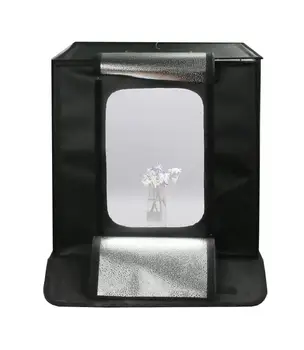 Professional Photographic Equipment LED550 Portable Photo Studio, Shooting Tent/box, 50*50*50cm Led Lighting Box