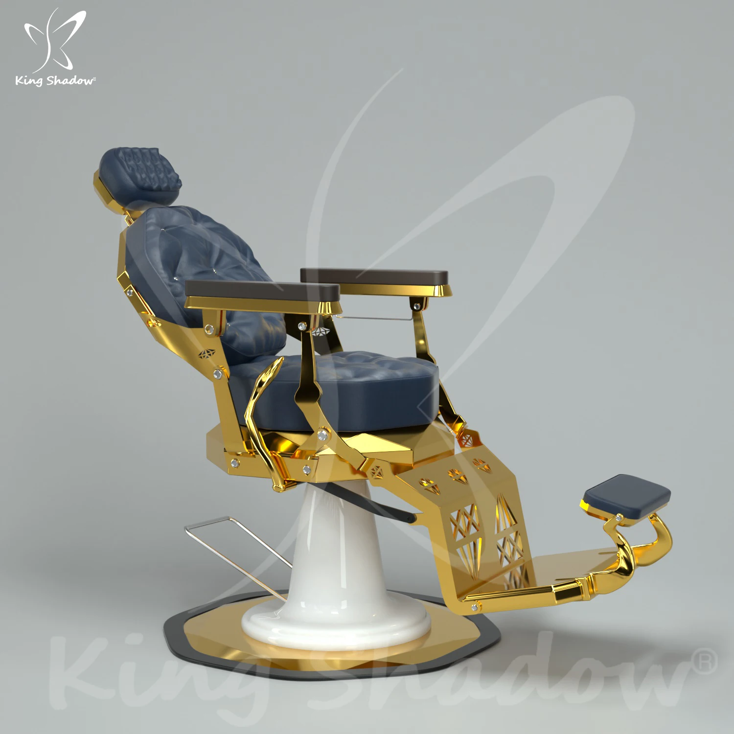 Luxury Salon Furniture Antique Luxury Barber Shop Hair Chairs Barber