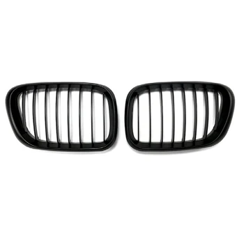 X5 series E53 gloss black single line kidney front grille single slat E53 front grille for BMW