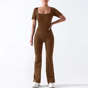 2026 Compression Comfort Soft One Piece Jumpsuit Yoga Bodysuit for Women