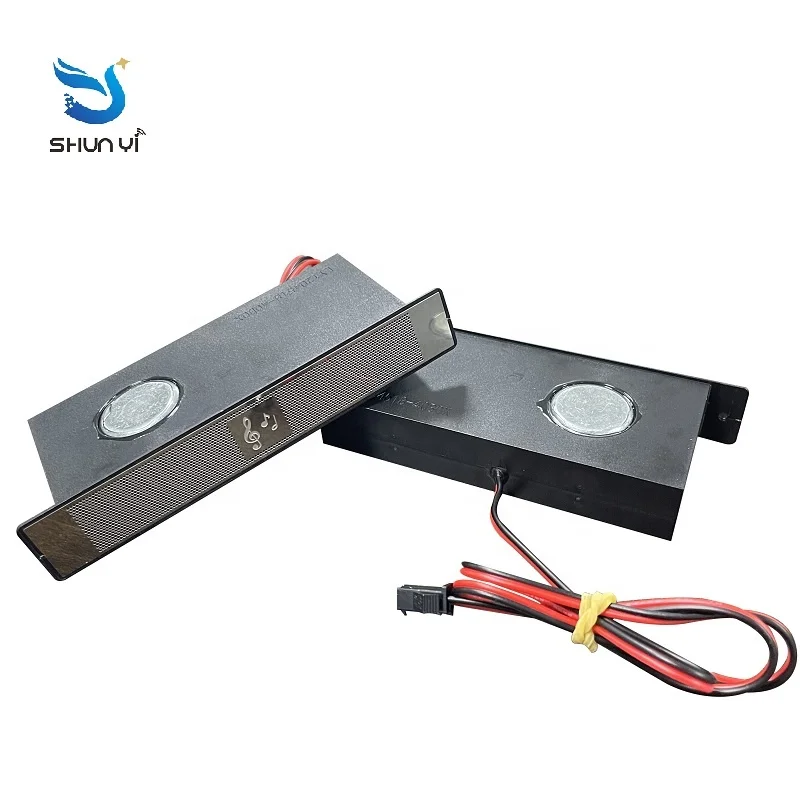 Steel Mesh Speaker Connection Mirror Touch Switch For Playing Music