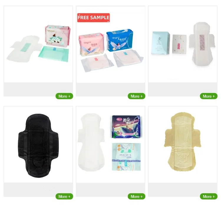 Oem Herbal Mint Biodegradable Femme Ladies Cotton Organic Sanitary