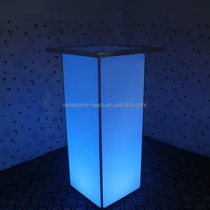 Modern Design Waterproof Rechargeable LED Table Furniture for Home Bar Hotel School Park Apartment for Living Room Use