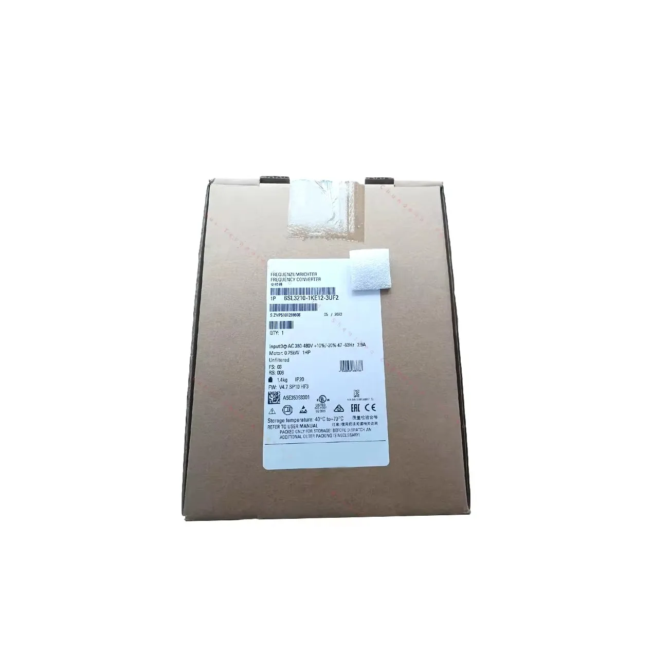 Gold Seller  6SL3210-1KE12-3UF2  G120C  Inverter PLC  Brand New Original Spot Plc Programming Controller