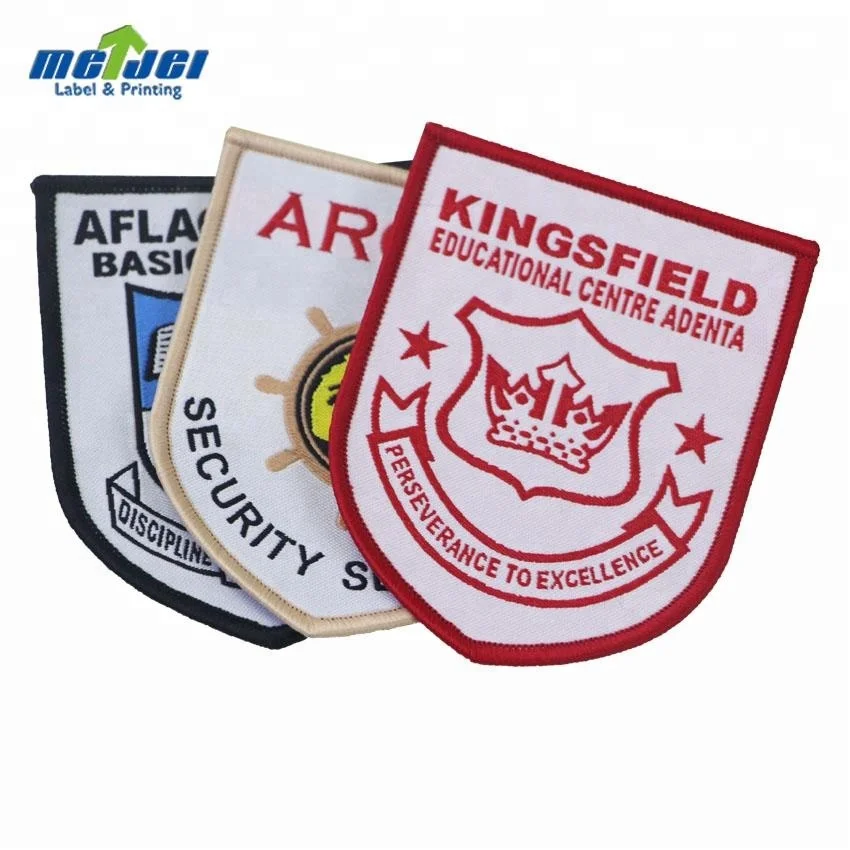 Оптовая продажа, вырезанные под заказ фирменные спортивные Клубные вышитые логотипы, одежда на заказ, вышитые нашивки и плетеные нашивки