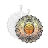 8 pulgadas de girasol